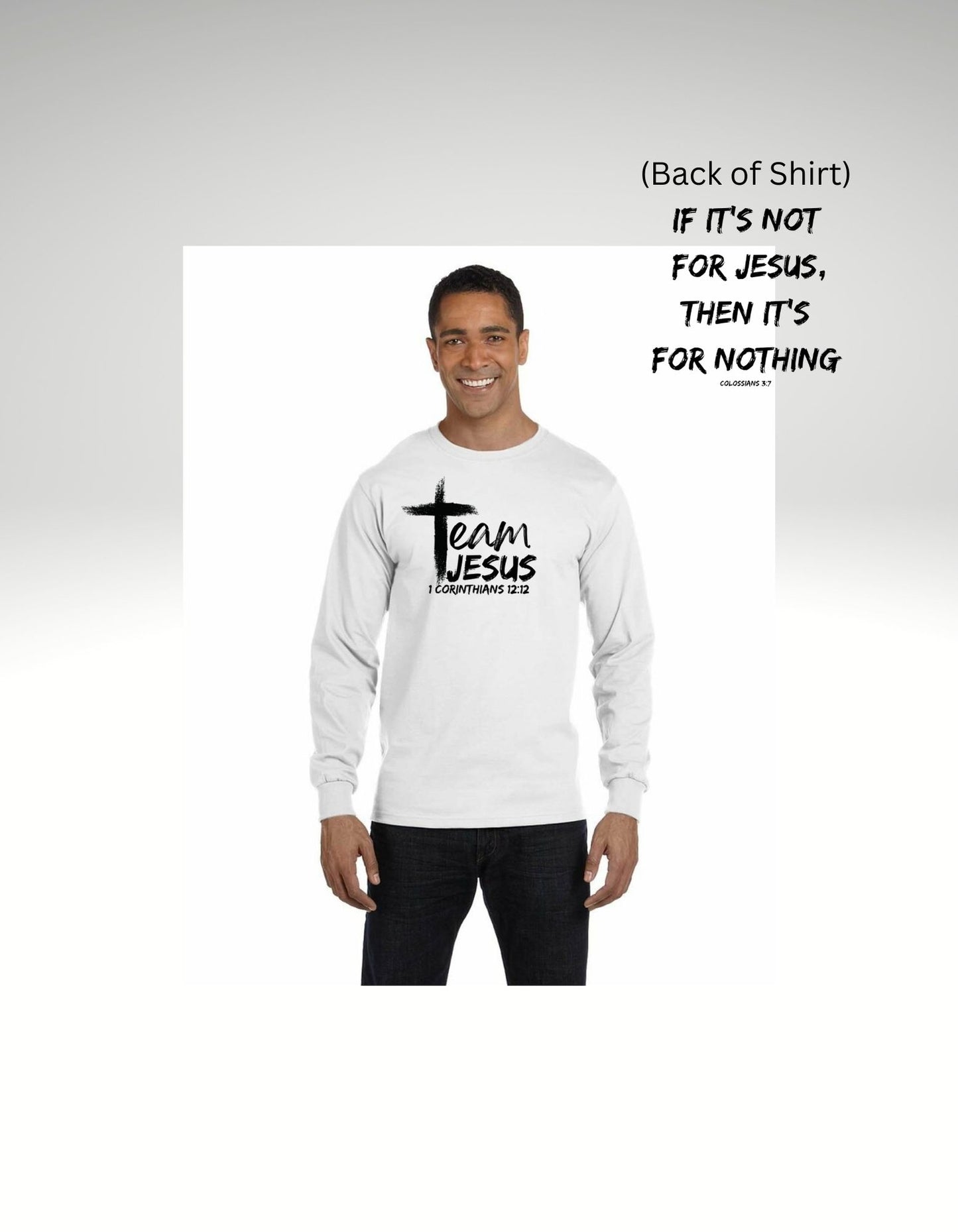 Team Jesus Long Sleeve (Original Logo)