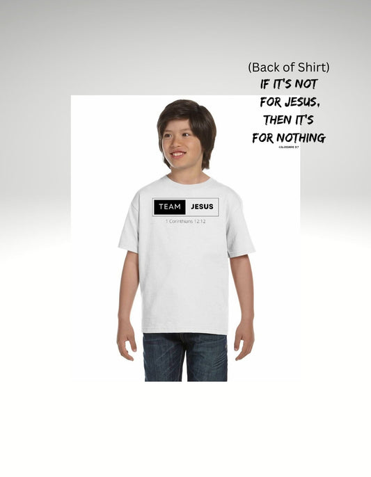 Team Jesus Youth Short Sleeve (Bar Logo)